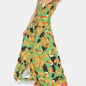 Farm Rio Toucanana Dress NWT